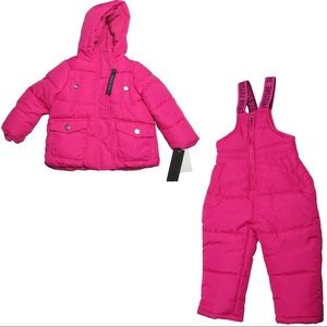 Steve Madden Baby 2 Pc. Snowsuit Jacket & Bib Pant
